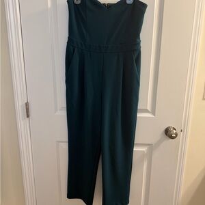 Express Elegant Teal Jumpsuit